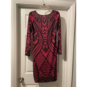 Boutique long sleeve bodycon dress. Size 10 US